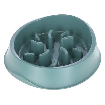Kerbl Pet Bol din plastic pentru hrănire lentă 0,5 l, Ø 20,5 cm