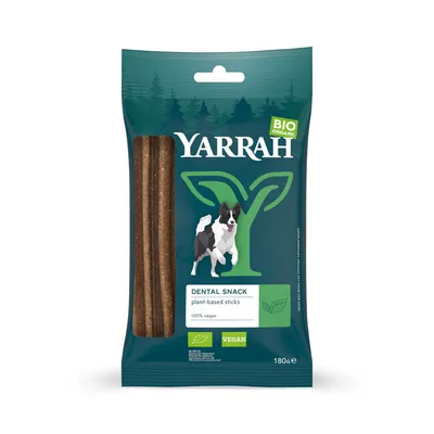Yarrah Vegane Bio-Dental Sticks Voordeelpakket: 12 x 180 g