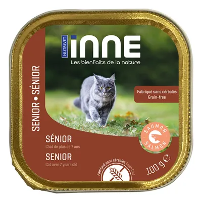 Nutrivet Inne Senior dla kota, łosoś - 16 x 100 g Nutrivet Inne Senior dla kota, łosoś - 16 x 100 g