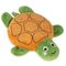 TIAKI Silent Squeaky Turtle sköldpadda med tyst pipjud L 16,6 x B 19,5 cm