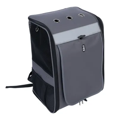 Sac à dos TIAKI multi-usages pour oiseaux, chien et chat - L 40 x l 30 x H 52 cm