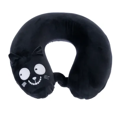 TIAKI "Smiling Cat" memóriahabos nyakpárna - 1 darab