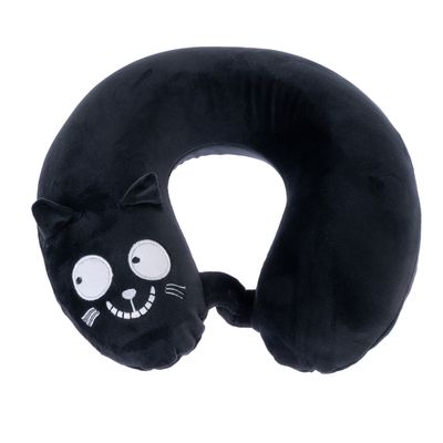 TIAKI Coussin cervical en mousse à mémoire de forme "Smiling Cat" – 1 pièce
