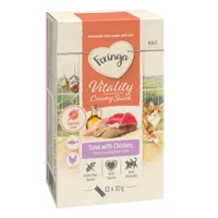 Feringa Vitality Creamy Snack - Tonno con pollo (12 x 10 g)