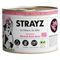 STRAYZ BIO Katze 6 x 200 g Bio-Rind & Bio-Rote Bete in Soße