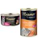 Miamor Kombi-Paket: Feine Filets Naturelle 12 x 80 g + Trinkfein Vitaldrink 6 x 135 ml Feine Filets Thunfisch & Krebsfleisch + Vitaldrink mit Huhn