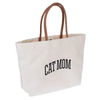 TIAKI plátěná nákupní taška "Cat Mom" - 1 kus