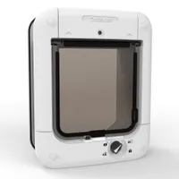 Cat Mate Microchip 360W Cat Flap - White