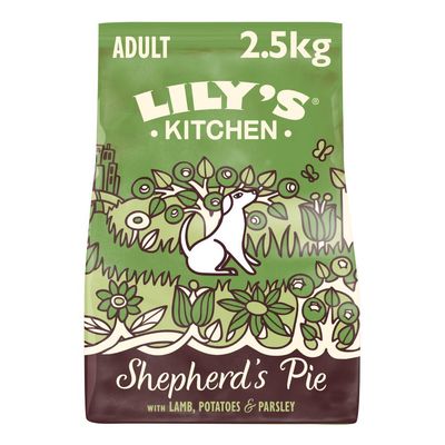 Lily's Kitchen Adult Dry Dog Food - Lamb, Potatoes & Parsley 2.5kg