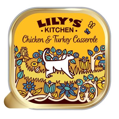 Lily's Kitchen Chicken & Turkey Casserole Saver Pack: 20 x 150g