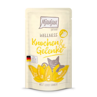 MjAMjAM Wellness, 12 x 125 g Kości i stawy - Wołowina