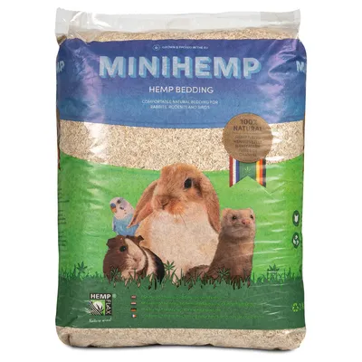 Minihemp Hemp Bedding hampaströ smådjur - 3 kg