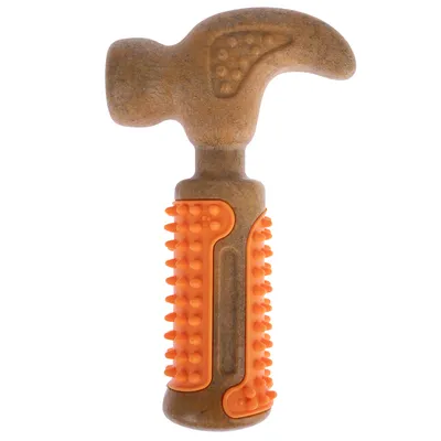TIAKI žvýkací hračka kladivo - D 16,5 x Š 10 x V 3,5 cm