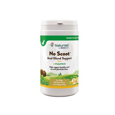 NaturVet No Scoot 120 kauwbare blokjes