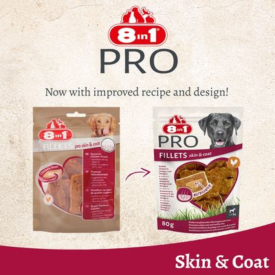 8in1 Fillets Pro Skin & Coat 80 g