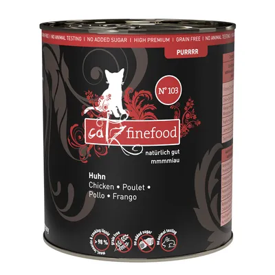 catz finefood Purrrr 6 x 800g/750g - št. 103 Piščanec (6 x 800 g)