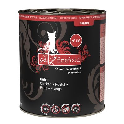 catz finefood Purrrr 6 x 800g/750g Nr.103 Kip (6 x 800 g)
