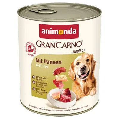 animonda GranCarno Original Adult 6 x 800 g - s bachorem