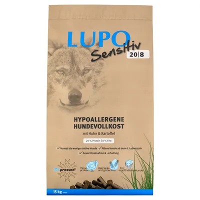 Sparpaket Lupo Sensitiv 2 x 15 kg - Sensitiv 20/8