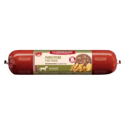 Fleischeslust Sensitive 8 x 400g - Pure Horse with Potatoes
