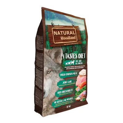 Natural Woodland 4 Tastes Diet - 10 kg