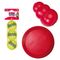 Pack malin : 3 jouets KONG S (frisbee, Kong Classic S, 3 balles de tennis M)