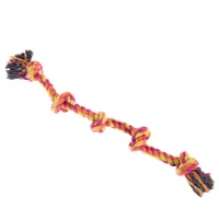 Nomad Tales Hundespielzeug Buntes Tau -  ca. Ø 3,5 x L 86 cm