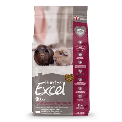 Burgess Excel Indoor pour Cochon d'Inde – 1,75 kg