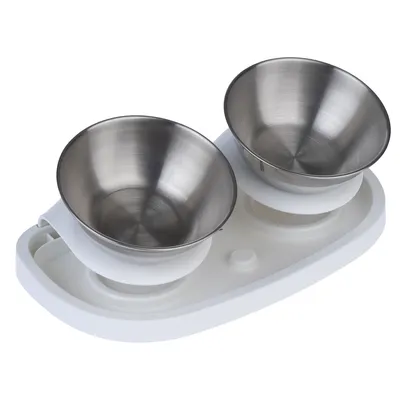 Modern Living Houston Multi-Position Double Bowl - 2 x 500ml