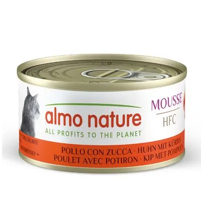 Almo Nature HFC Cat Mousse 6 x 70 g - Tonijn met garnalen