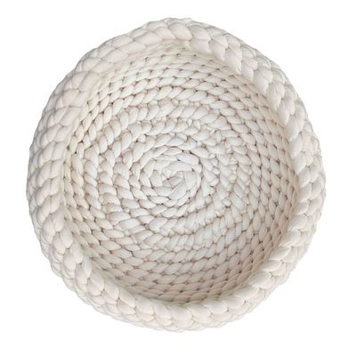 Aumüller cesta trenzada para gatos Beige: 50 x 15 cm (Diám x Al)