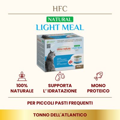 Almo Nature HFC Natural Light 24 x 50 g Alimento umido per gatti