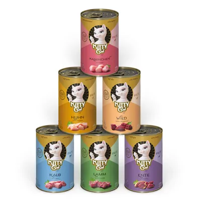 Økonomipakke: 24 x 400 g KITTY Cat Adult Pâté  - Mix I (6 varianter) Økonomipakke: 24 x 400 g KITTY Cat Adult Pâté  - Mix I (6 varianter)