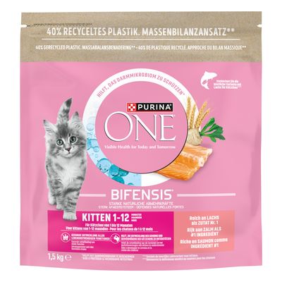 PURINA ONE Junior saumon pour chaton Sparpaket: 6 x 1,5 kg