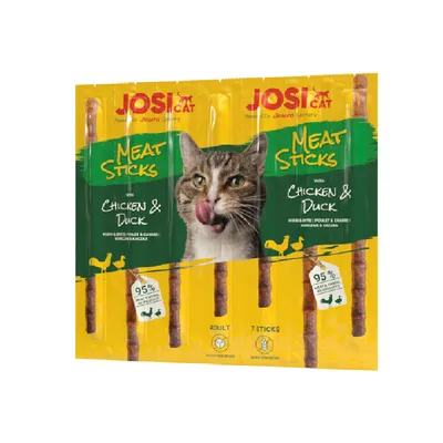 JosiCat Meat Sticks с пилешко и патешко - 35 г