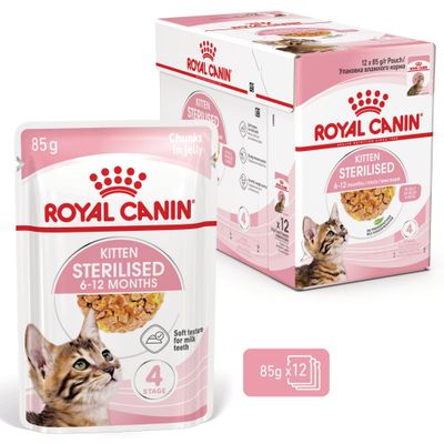 Royal Canin Sterilized Kitten in Gelee