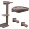 Kerbl Pet Kletterwand Monte Alpi für Katzen 4-teiliges Set