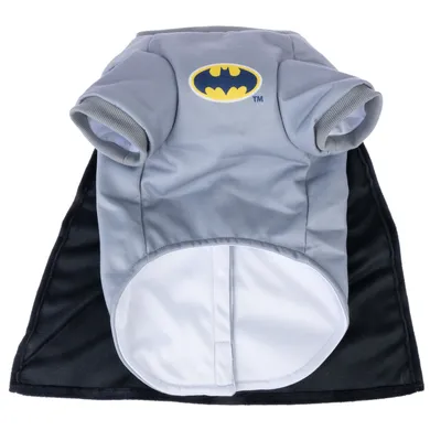 Warner Bros™ DC costume da cane Batman - Tg. S/M: 35 cm lungh. dorso Warner Bros™ DC costume da cane Batman - Tg. S/M: 35 cm lungh. dorso