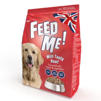 HiLife FEED ME - Tasty Beef Dry Dog food - 6kg (3 x 2kg)