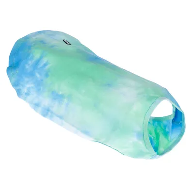 TIAKI Pet & Parent Tie-Dye-Shirt im Partnerlook - Hundeshirt Grösse M: 30 cm Rückenlänge