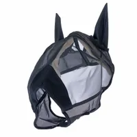 Maschera antimosche Nomad Tales - nero - Pony