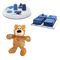 Sparset! Trixie Dog Activity Flip Board + Poker Box + KONG WildKnots Bears Set: Flip Board + Poker Box + WildKnots Bears