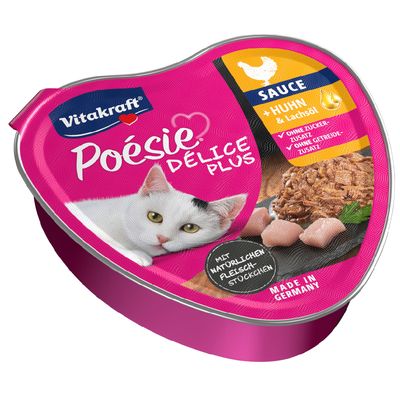 Vitakraft Poésie Délice Plus 15 x 85 g Huhn