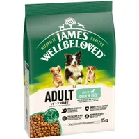 James Wellbeloved Adult Dog Hypoallergenic Duck & Rice - 15kg