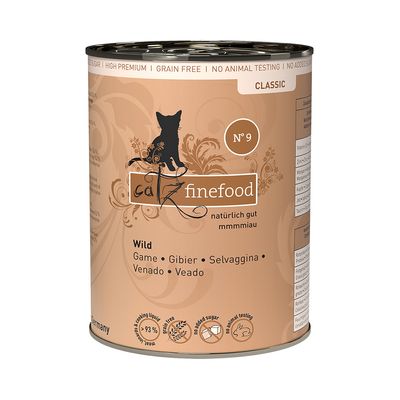 Sparpaket catz finefood 12 x 400 g Wild