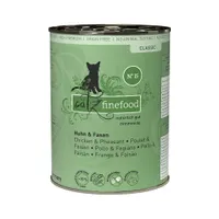 Ekonomipack: catz finefood på burk 24 x 400 g - Kyckling & fasan