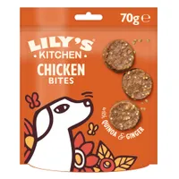 Lily's Kitchen Bouchées au poulet pour chien - 70 g
