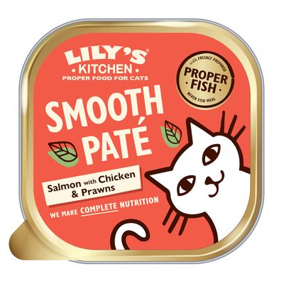 Lily's Kitchen Smooth Paté Selection 8 x 85 g saumon, poulet