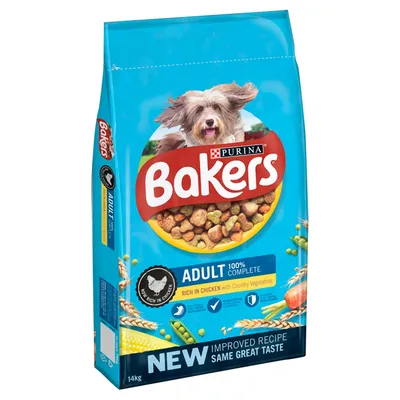 Bakers Adult Rich in Chicken with Country Vegetables - 14kg Bakers Adult Rich in Chicken with Country Vegetables - 14kg
