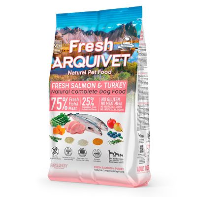 Arquivet Fresh Lachs & Truthahn Sparpaket: 2 x 2,5 kg